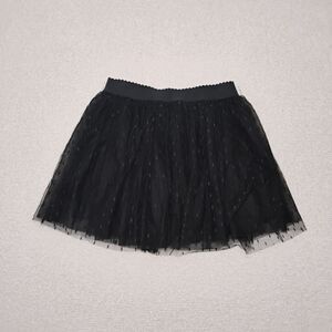 Tutu Lace Tulle Black Whimsygoth / Goth Balletcore Black Swan Whimsical Sz S